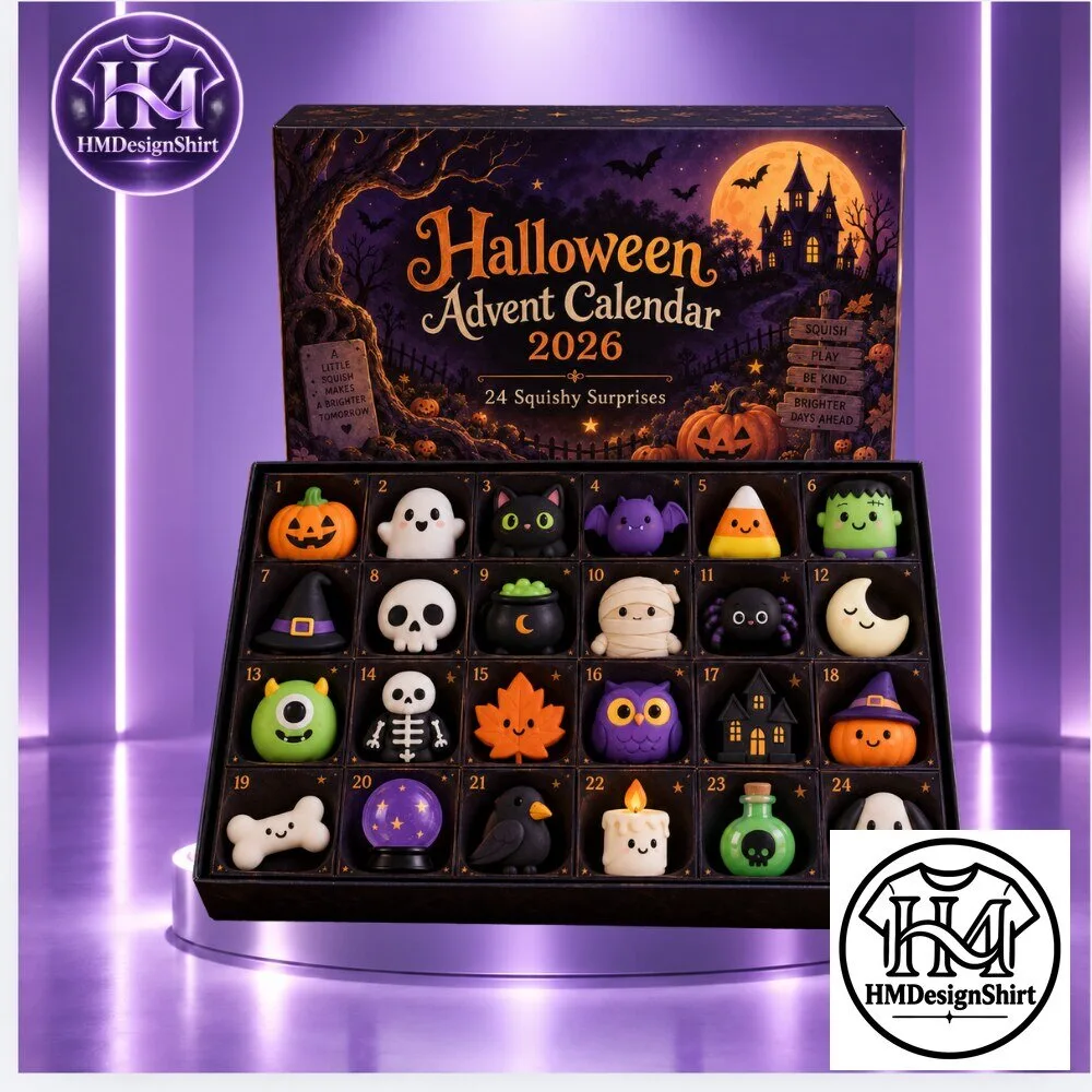 Halloween Advent Calendar 2026 24 Squishy Surprises Toy Set