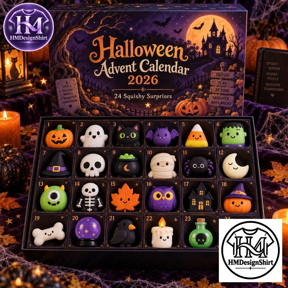 Halloween Advent Calendar 2026 24 Squishy Surprises Toy Set 8 Halloween Advent Calendar 2026 24 Squishy Surprises Toy Set