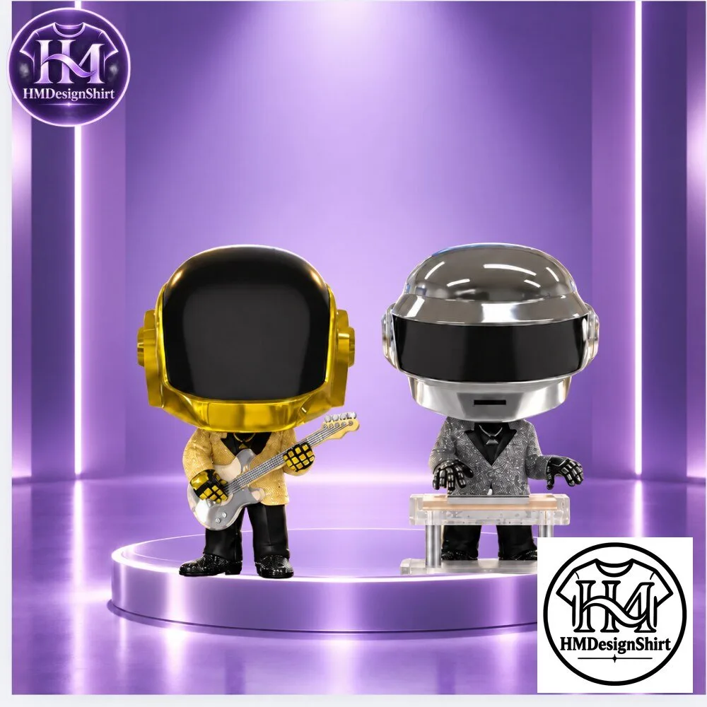 Funko Pop Daft Punk 2-Pack Guy-Manuel and Thomas Bangalter Figure