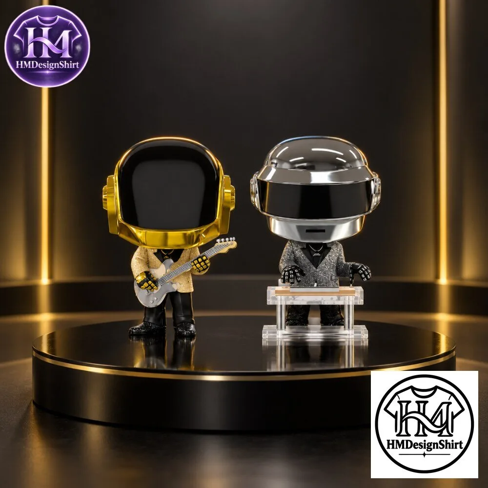 Funko Pop Daft Punk 2-Pack Guy-Manuel and Thomas Bangalter Figure 9 Funko Pop Daft Punk 2-Pack Guy-Manuel and Thomas Bangalter Figure
