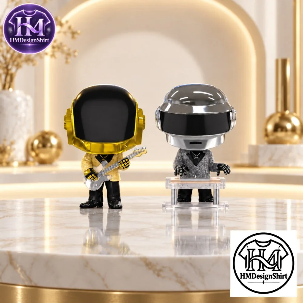 Funko Pop Daft Punk 2-Pack Guy-Manuel and Thomas Bangalter Figure 10 Funko Pop Daft Punk 2-Pack Guy-Manuel and Thomas Bangalter Figure