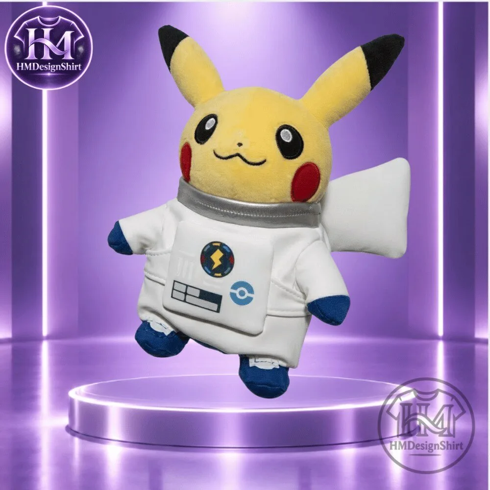 Pokemon x ESA International Space Station Pikachu On Space Special Edition Plush Toy