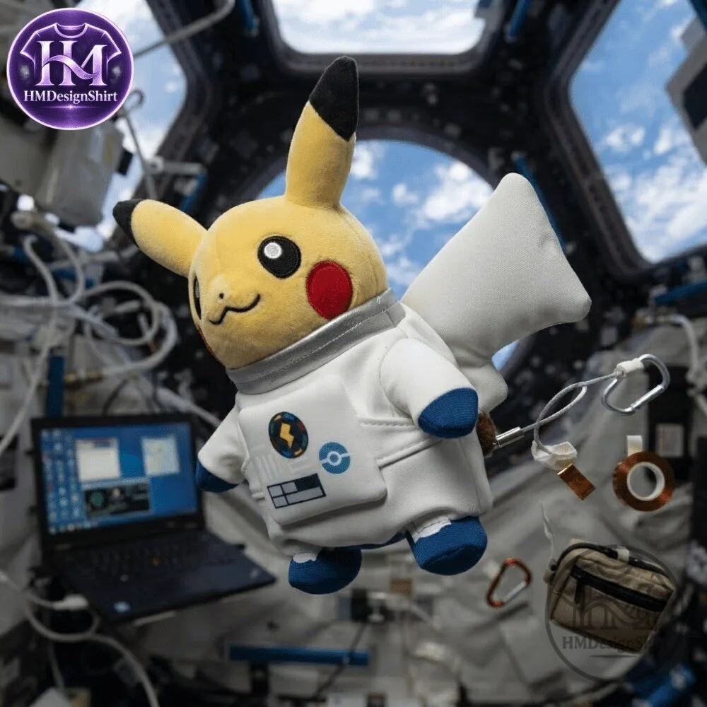 Pokemon x ESA International Space Station Pikachu On Space Special Edition Plush Toy 14 Pokemon x ESA International Space Station Pikachu On Space Special Edition Plush Toy
