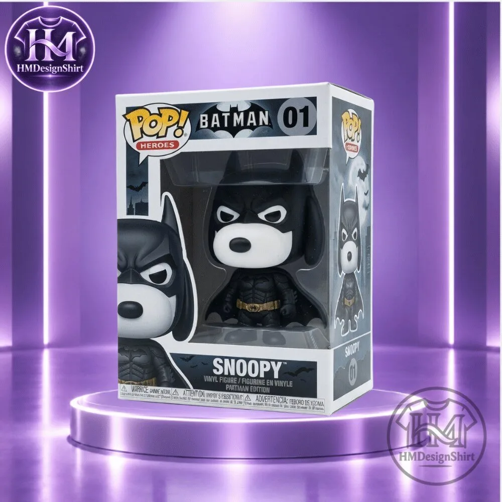 Funko Pop! Heroes Peanuts Snoopy x Batman BatSnoopy Figure