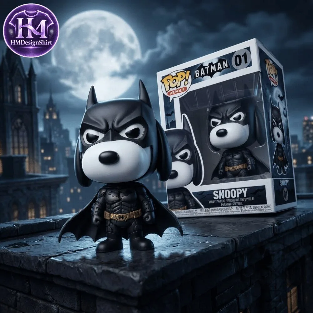 Funko Pop! Heroes Peanuts Snoopy x Batman BatSnoopy Figure 11 Funko Pop! Heroes Peanuts Snoopy x Batman BatSnoopy Figure