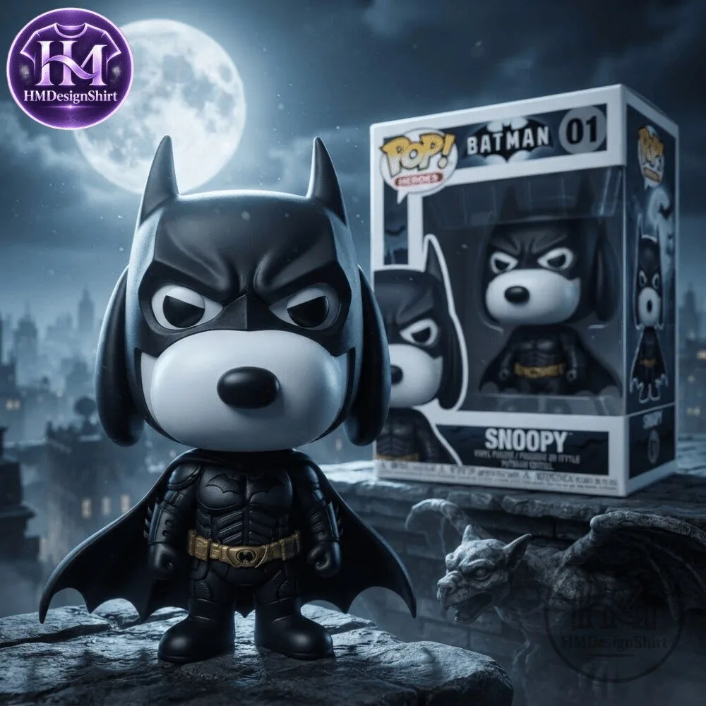 Funko Pop! Heroes Peanuts Snoopy x Batman BatSnoopy Figure 15 Funko Pop! Heroes Peanuts Snoopy x Batman BatSnoopy Figure