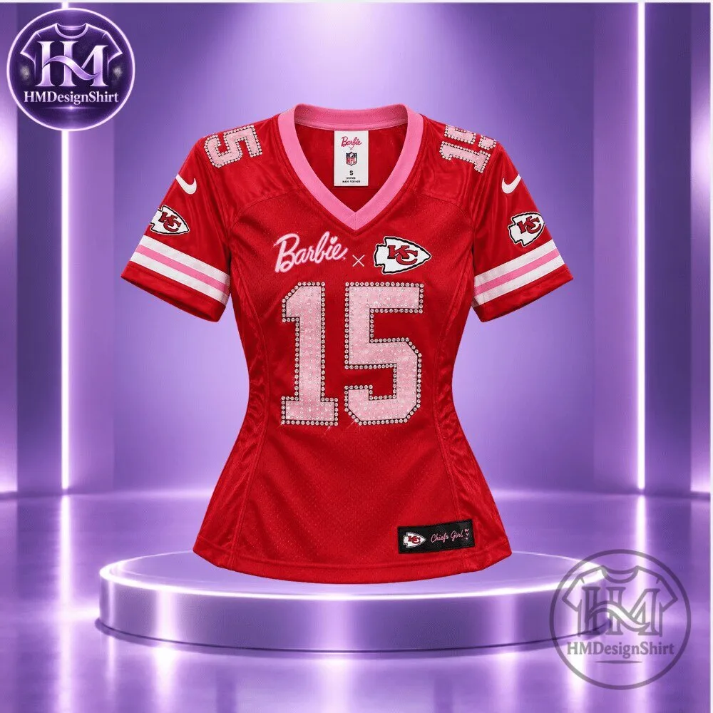 Kansas City Chiefs x Barbie Special Edition Jersey Shirt