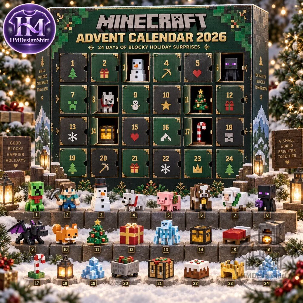 Minecraft Advent Calendar 2026 24 Days Holiday Surprises