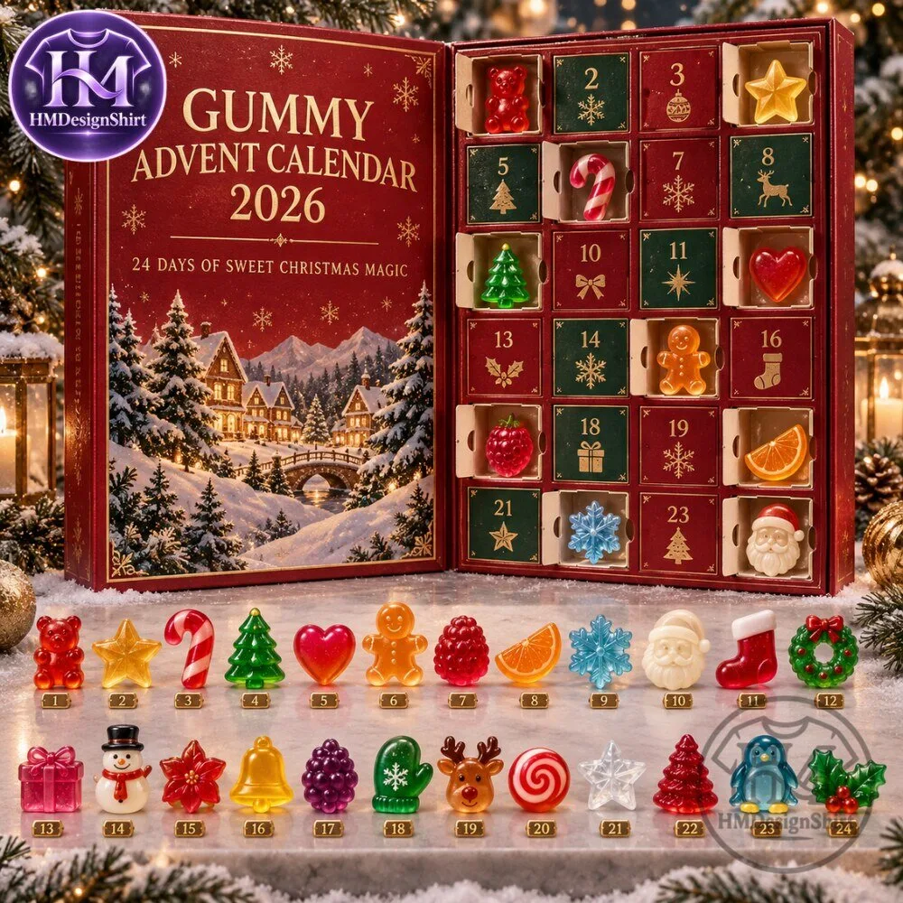 Gummy Advent Calendar 2026 24 Days of Sweet Christmas Magic