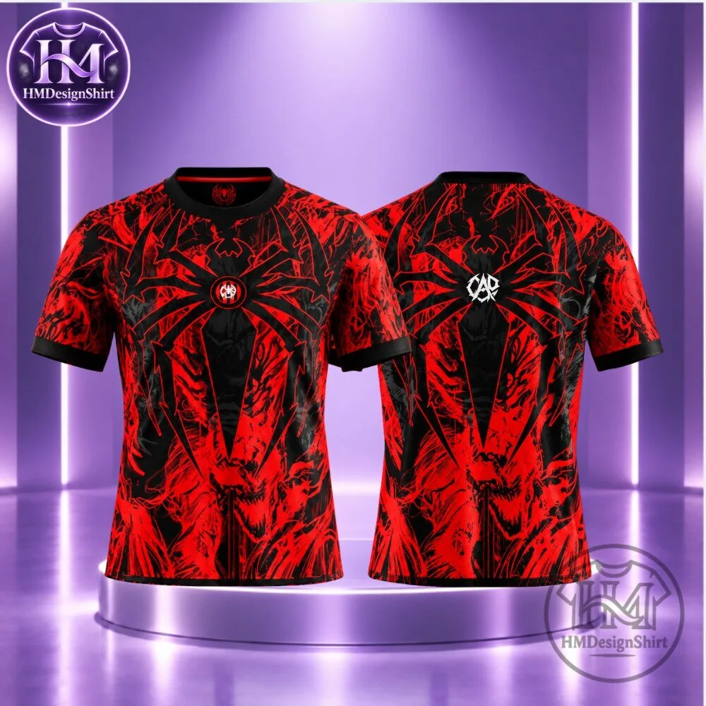 Spider-Man Carnage Anime Gaming Jersey 2026