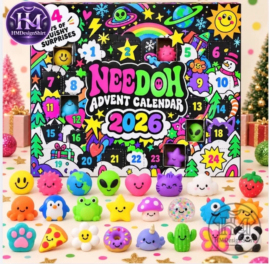 NeeDoh Advent Calendar 2026 24 Days of Squishy Surprises