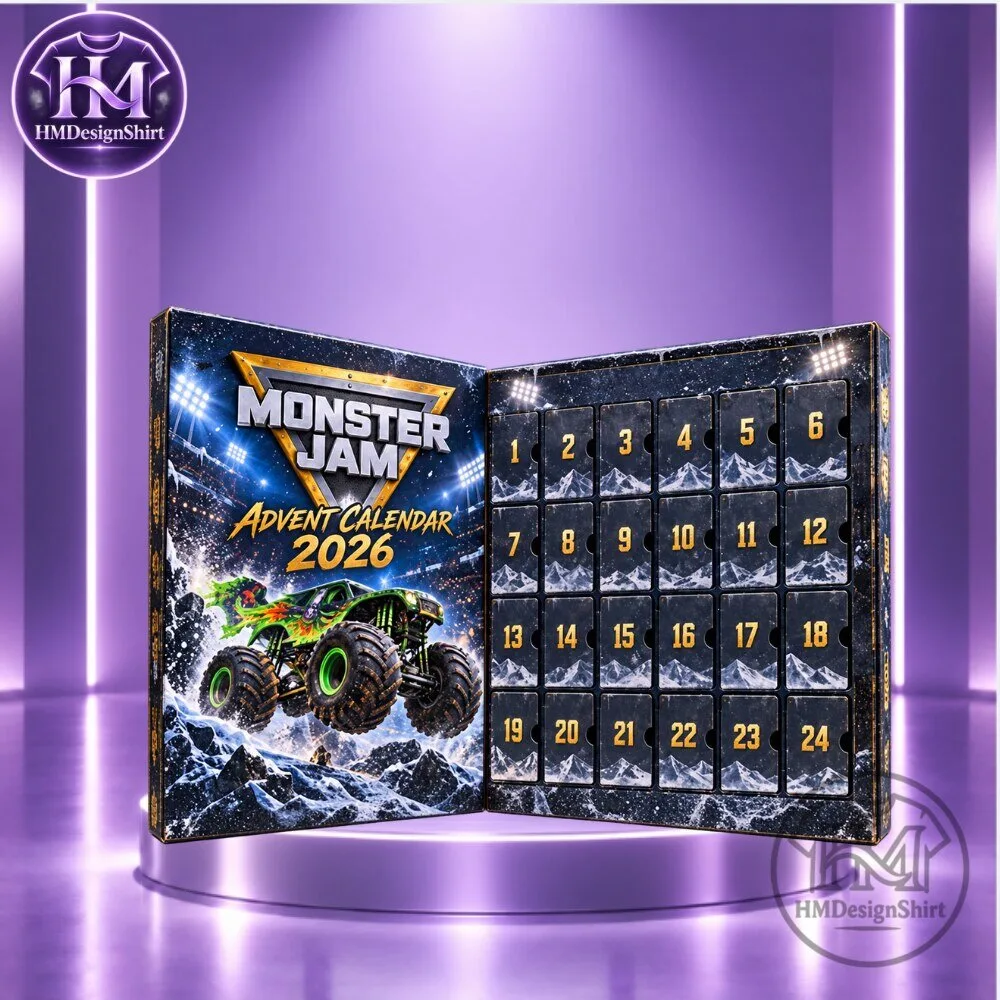 Monster Jam Advent Calendar 2026 24 Days Holiday