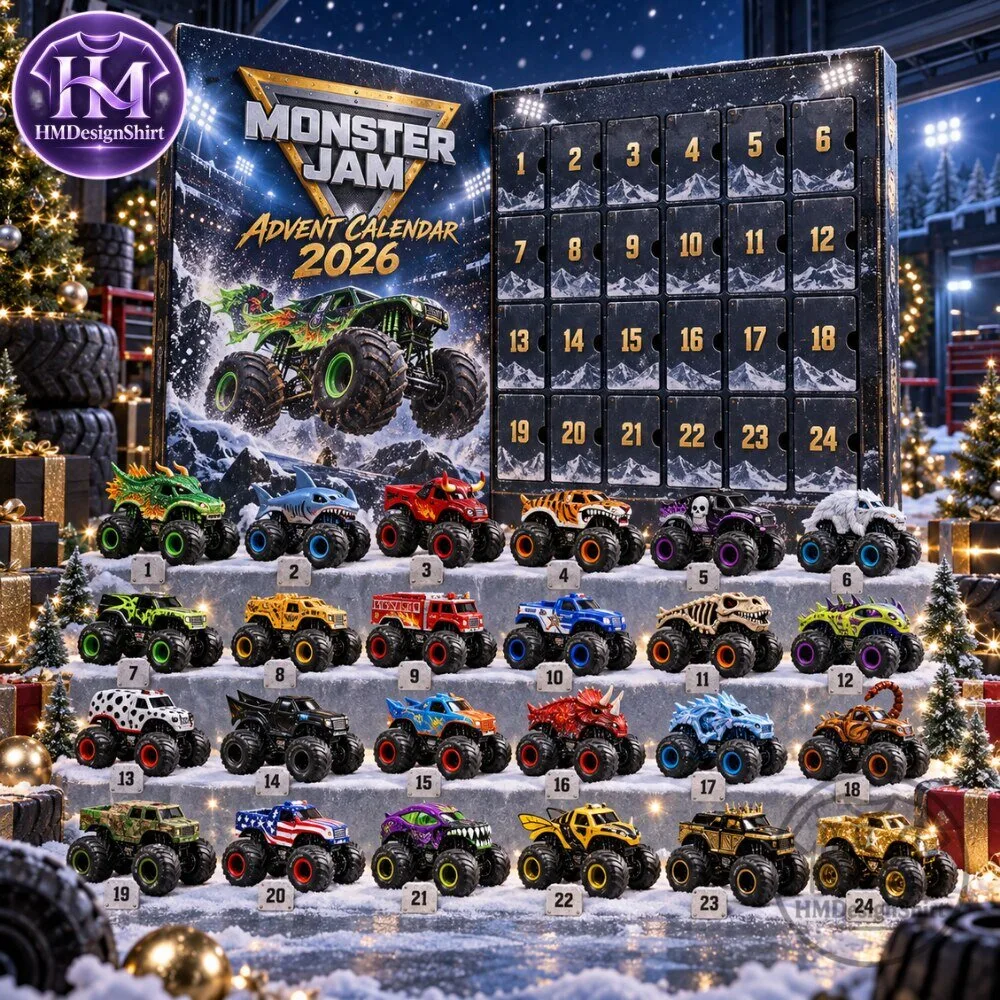 Monster Jam Advent Calendar 2026 24 Days Holiday 9 Monster Jam Advent Calendar 2026 24 Days Holiday