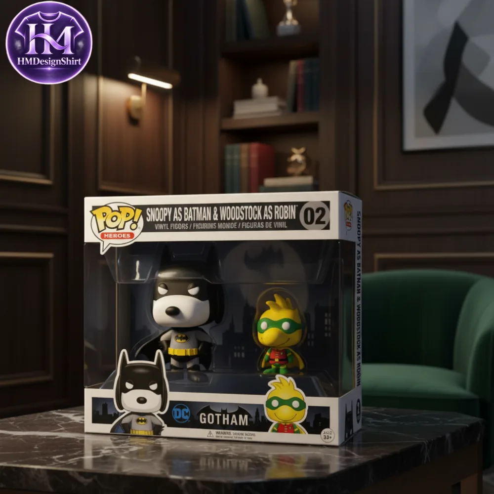 9 Funko Pop! Heros Gotham Snoopy as Batman & Woodstock as Robin Figure 2026 — image 4