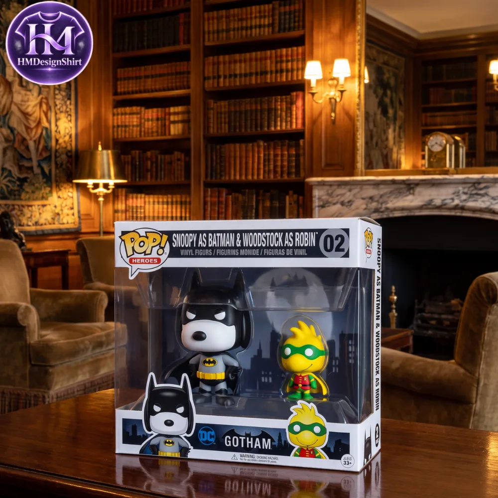 10 Funko Pop! Heros Gotham Snoopy as Batman & Woodstock as Robin Figure 2026 — image 5