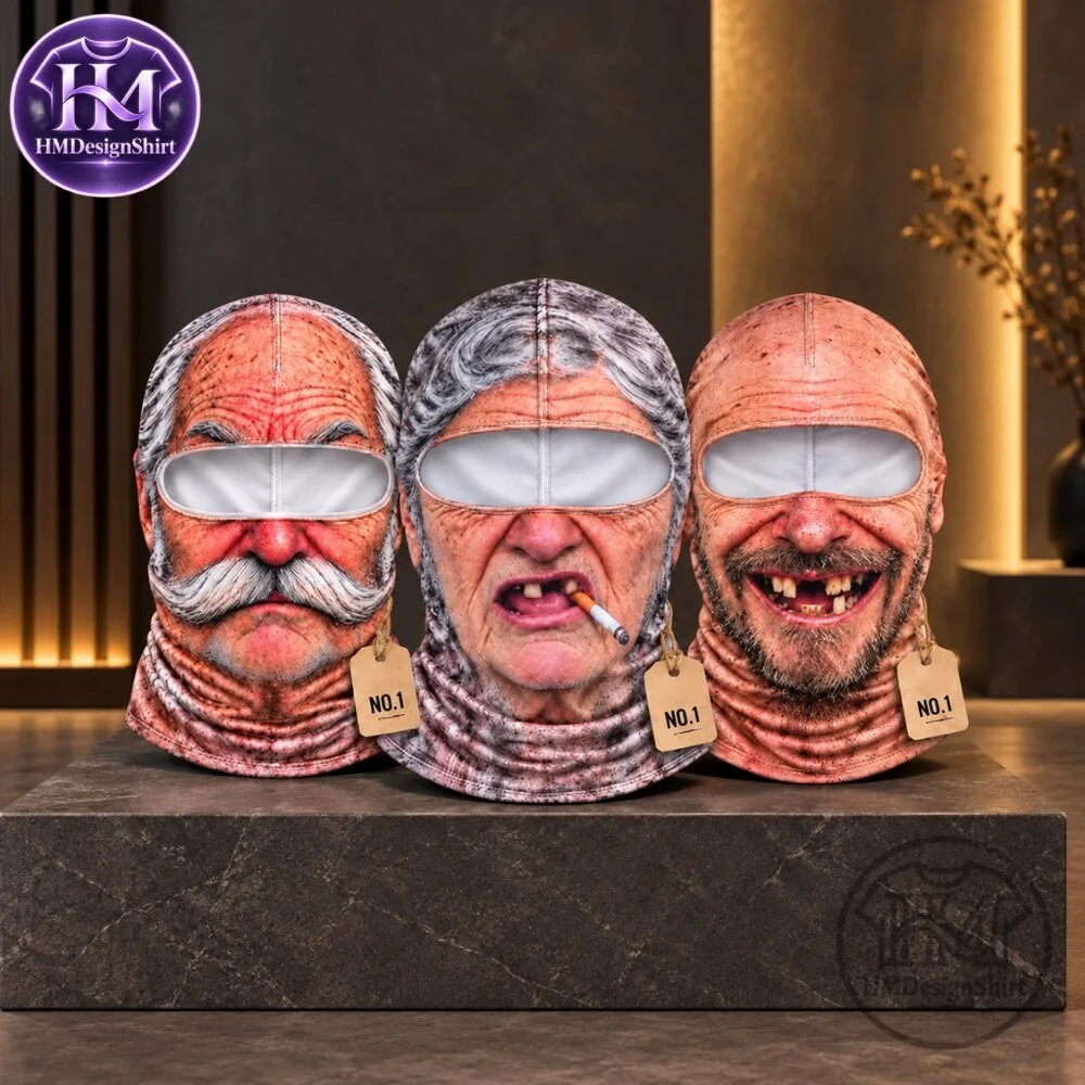 Funny Old Man and Woman Prank Face Balaclava Ski Mask 2026 12 Funny Old Man and Woman Prank Face Balaclava Ski Mask 2026