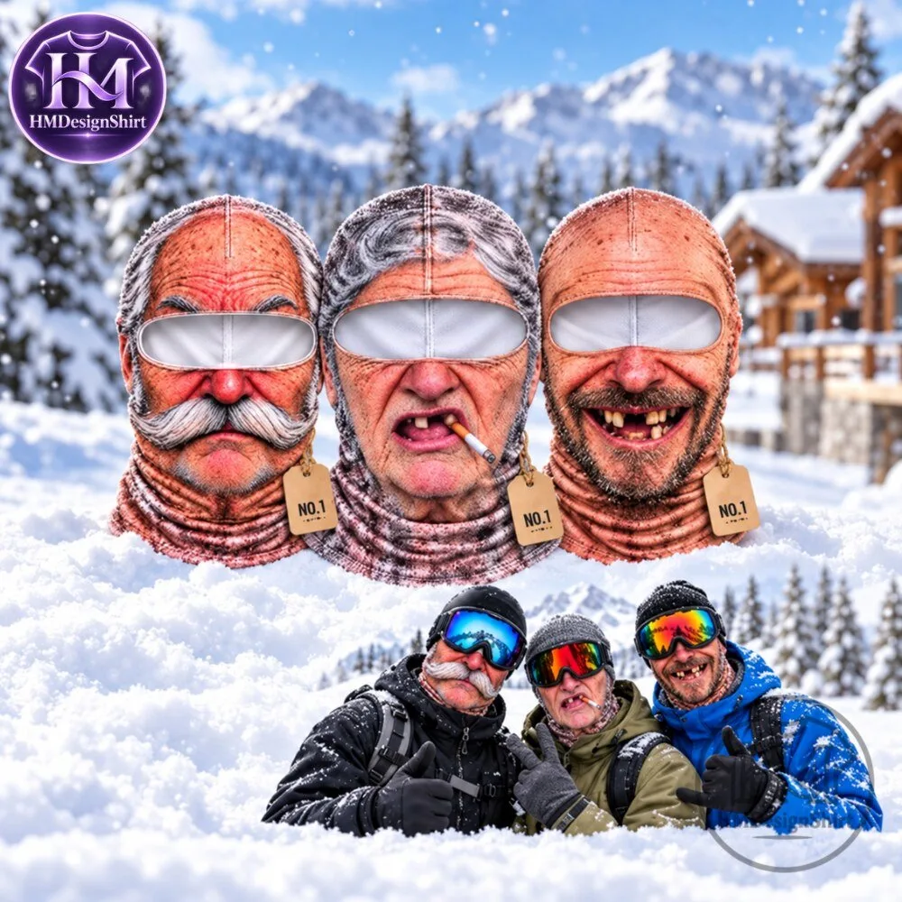 Funny Old Man and Woman Prank Face Balaclava Ski Mask 2026 13 Funny Old Man and Woman Prank Face Balaclava Ski Mask 2026