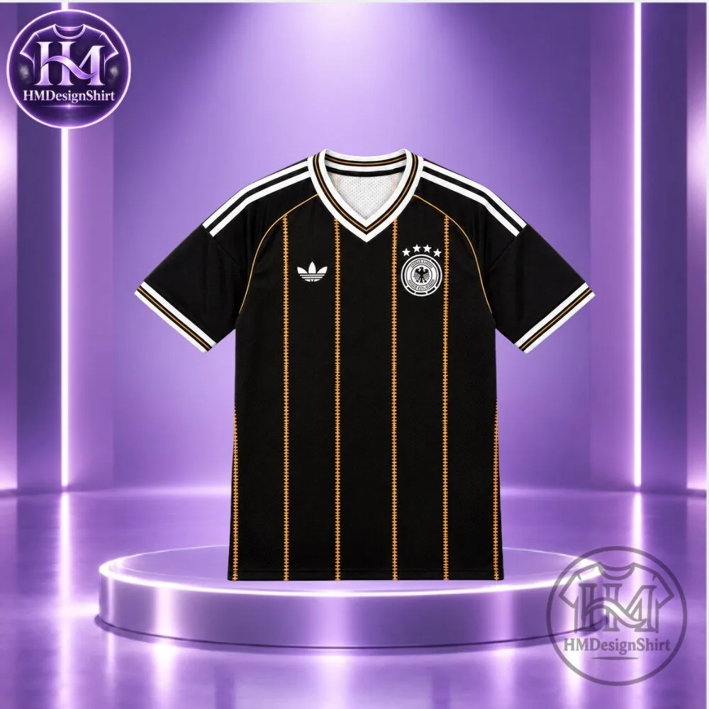 Adidas Germany Retro Away Soccer Jersey 2026