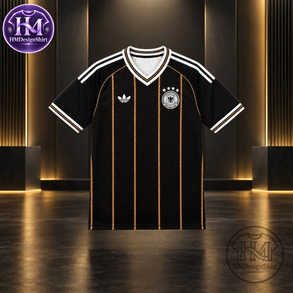 Adidas Germany Retro Away Soccer Jersey 2026 9 Adidas Germany Retro Away Soccer Jersey 2026
