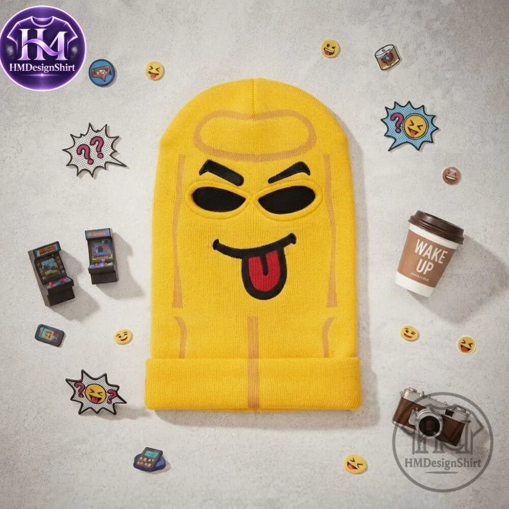 Funny Yellow Emoji Tongue Out Ski Mask Balaclava 2026 13 Funny Yellow Emoji Tongue Out Ski Mask Balaclava 2026