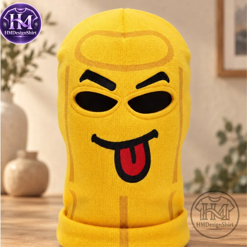 Funny Yellow Emoji Tongue Out Ski Mask Balaclava 2026 14 Funny Yellow Emoji Tongue Out Ski Mask Balaclava 2026