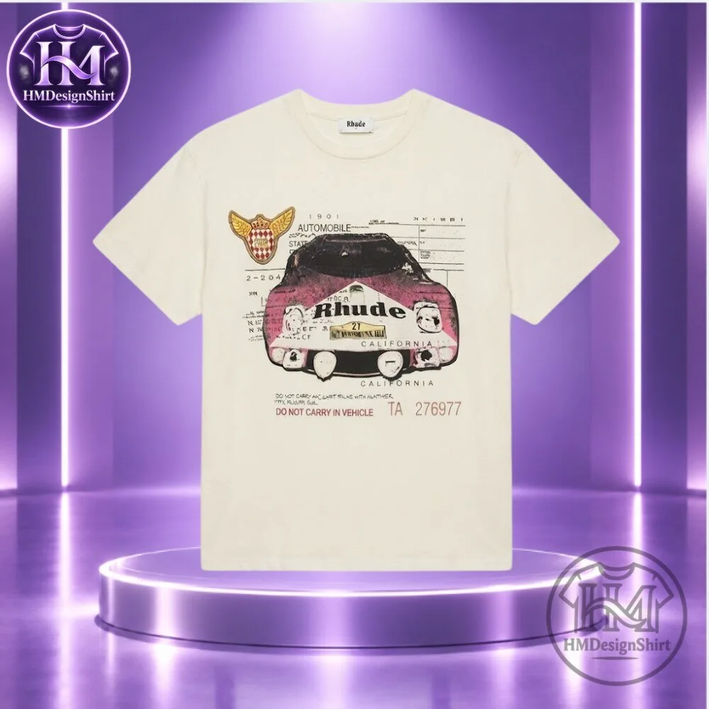 FaZe Rug Rhude Vintage Automobile Graphic T-Shirt 2026