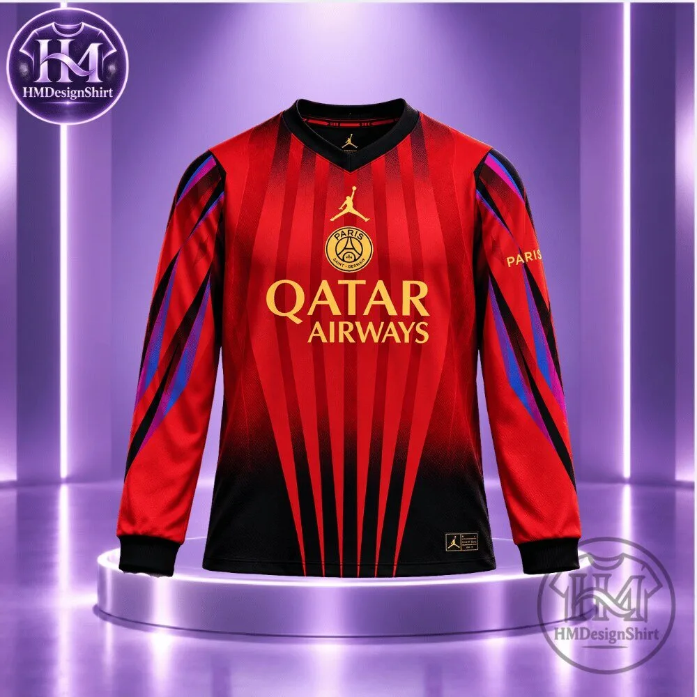 Jordan PSG 26-27 Third Goalkeeper Kit Leaked Bernard Lama Jersey Shirt