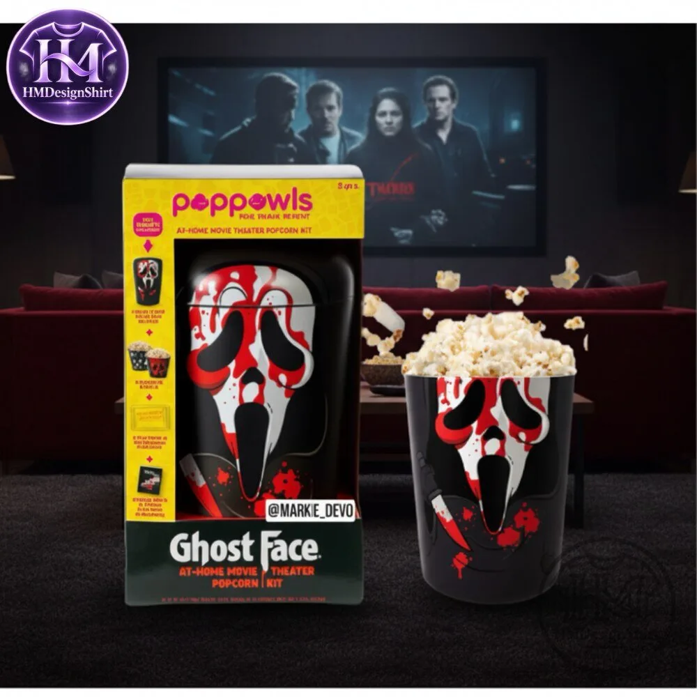 Ghost Face At Home Theater Popcorn Bucket Kit 2026 9 Ghost Face At Home Theater Popcorn Bucket Kit 2026