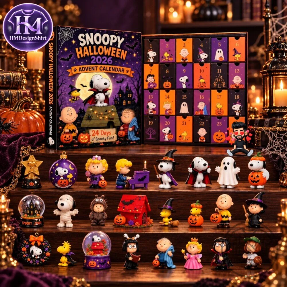 Snoopy Halloween 24 Days Advent Calendar Figurine Set 2026 9 Snoopy Halloween 24 Days Advent Calendar Figurine Set 2026