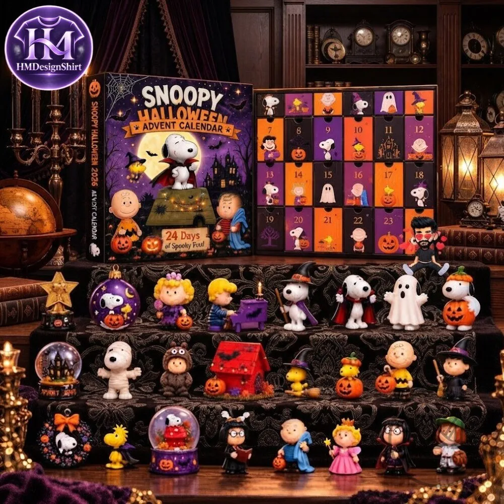 Snoopy Halloween 24 Days Advent Calendar Figurine Set 2026 10 Snoopy Halloween 24 Days Advent Calendar Figurine Set 2026