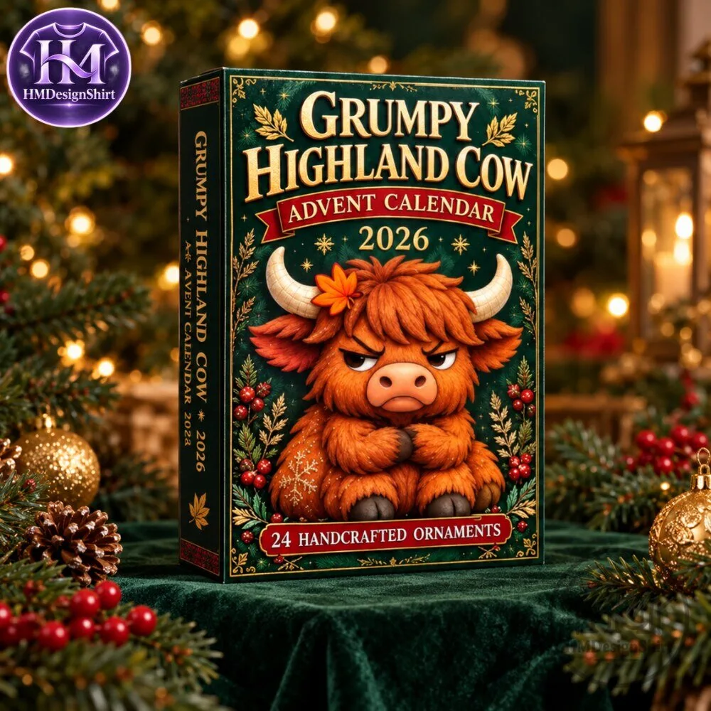 Grumpy Highland Cow 24 Handcrafted Ornaments Advent Calendar 2026 11 Grumpy Highland Cow 24 Handcrafted Ornaments Advent Calendar 2026