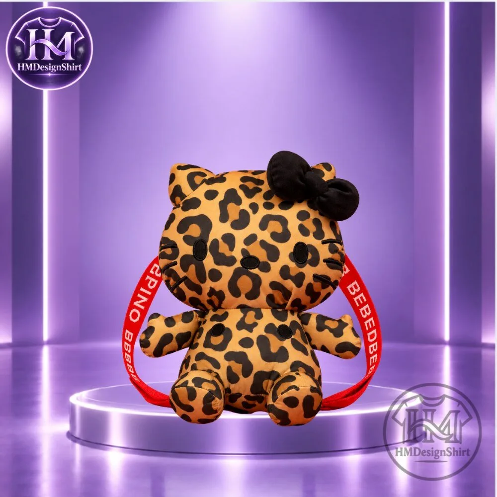 Bebe de Pino x Hello Kitty Pino Leopard Print Plush Toy 2026