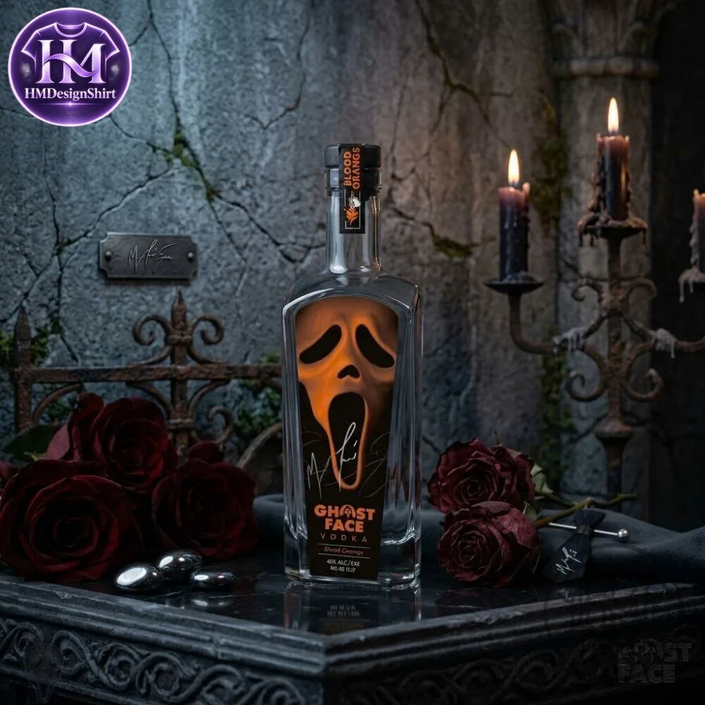 Ghost Face Blood Orange Flavored Vodka Glass Bottle Decanter 2026 16 Ghost Face Blood Orange Flavored Vodka Glass Bottle Decanter 2026