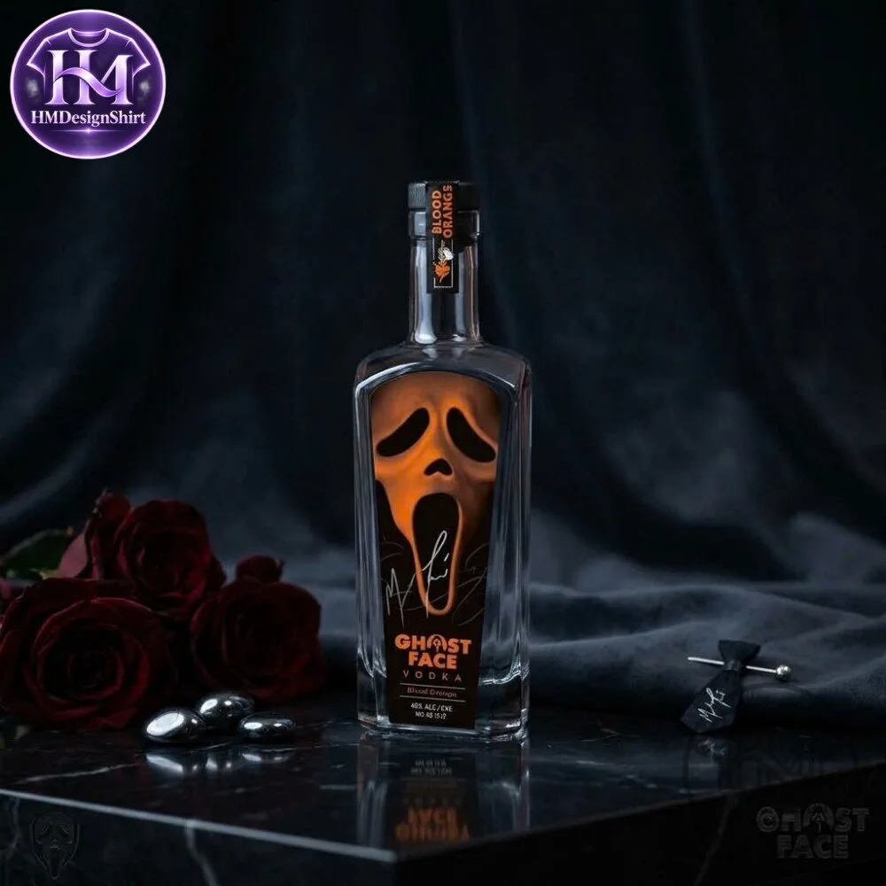 Ghost Face Blood Orange Flavored Vodka Glass Bottle Decanter 2026 17 Ghost Face Blood Orange Flavored Vodka Glass Bottle Decanter 2026