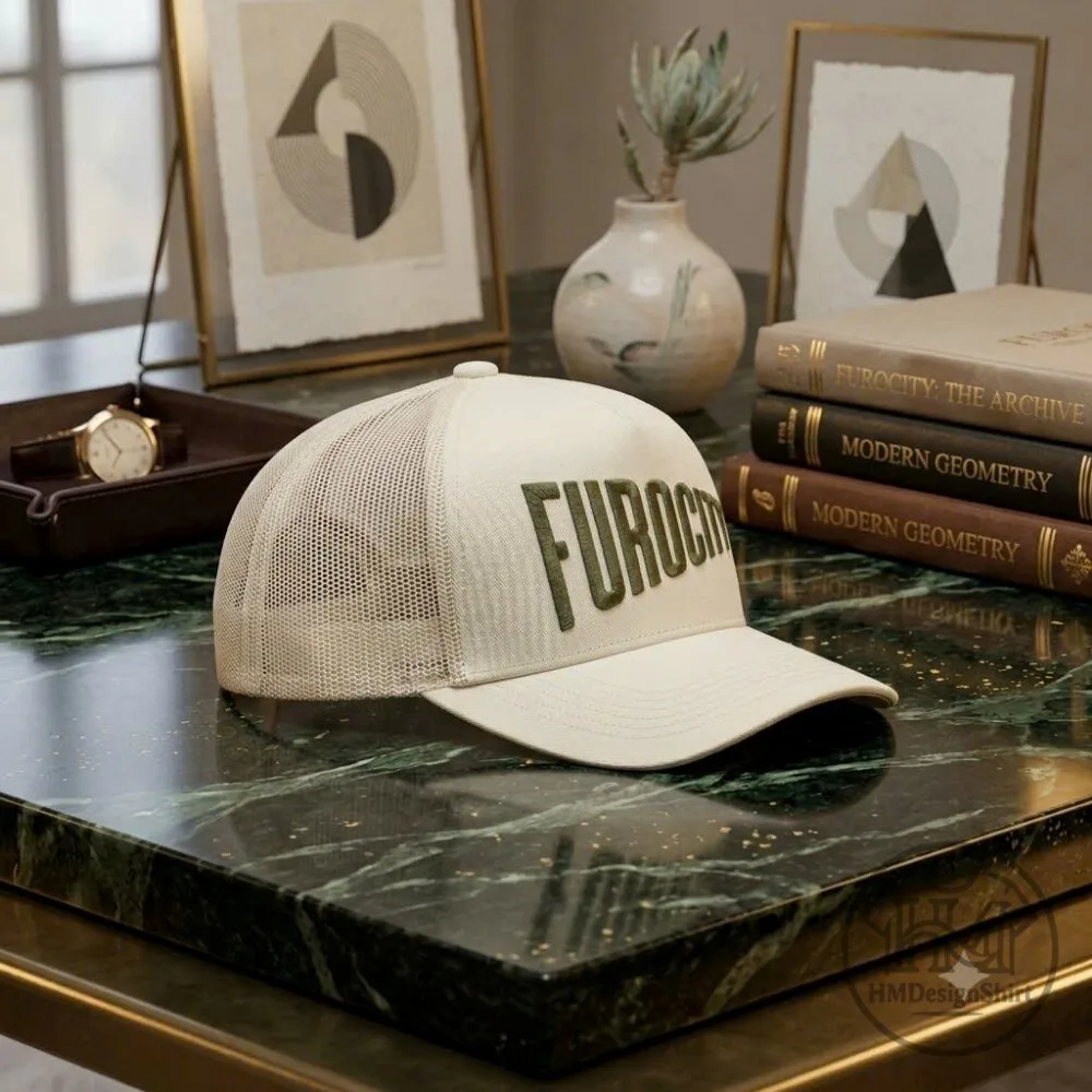 FUROCITY Embroidered Trucker Hat 2026 16 FUROCITY Embroidered Trucker Hat 2026