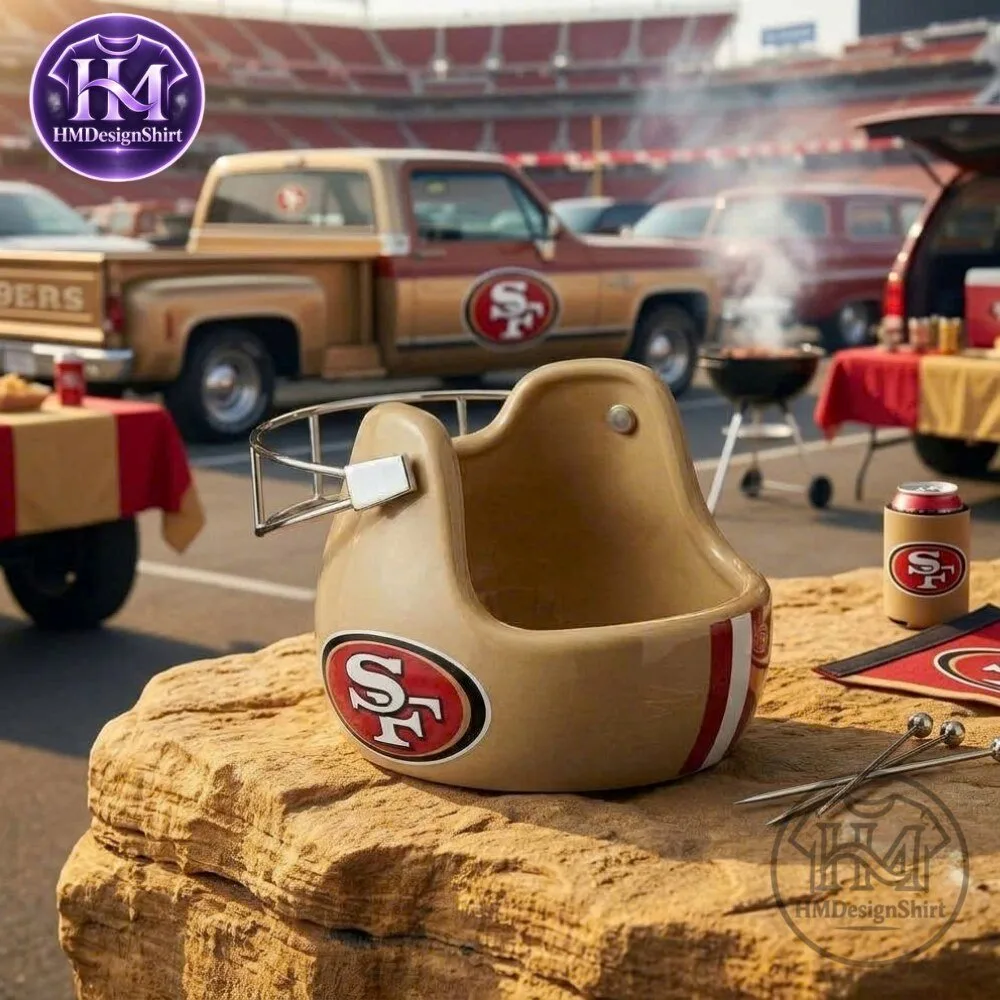 San Francisco 49ers Ceramic Football Helmet Snack Bowl 2026 13 San Francisco 49ers Ceramic Football Helmet Snack Bowl 2026
