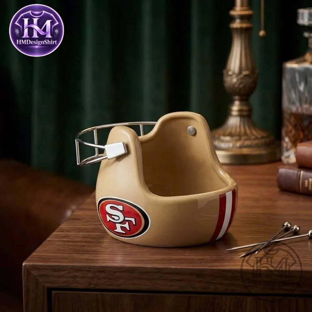 San Francisco 49ers Ceramic Football Helmet Snack Bowl 2026 14 San Francisco 49ers Ceramic Football Helmet Snack Bowl 2026
