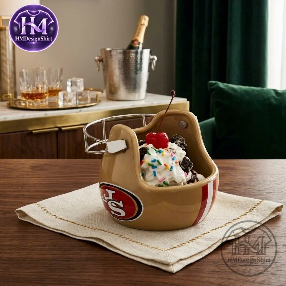 San Francisco 49ers Ceramic Football Helmet Snack Bowl 2026 15 San Francisco 49ers Ceramic Football Helmet Snack Bowl 2026