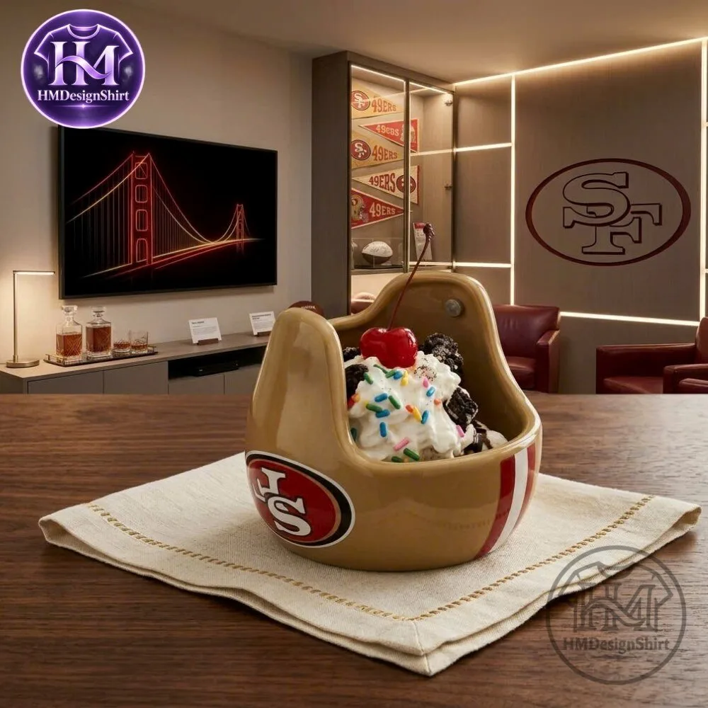 San Francisco 49ers Ceramic Football Helmet Snack Bowl 2026 16 San Francisco 49ers Ceramic Football Helmet Snack Bowl 2026