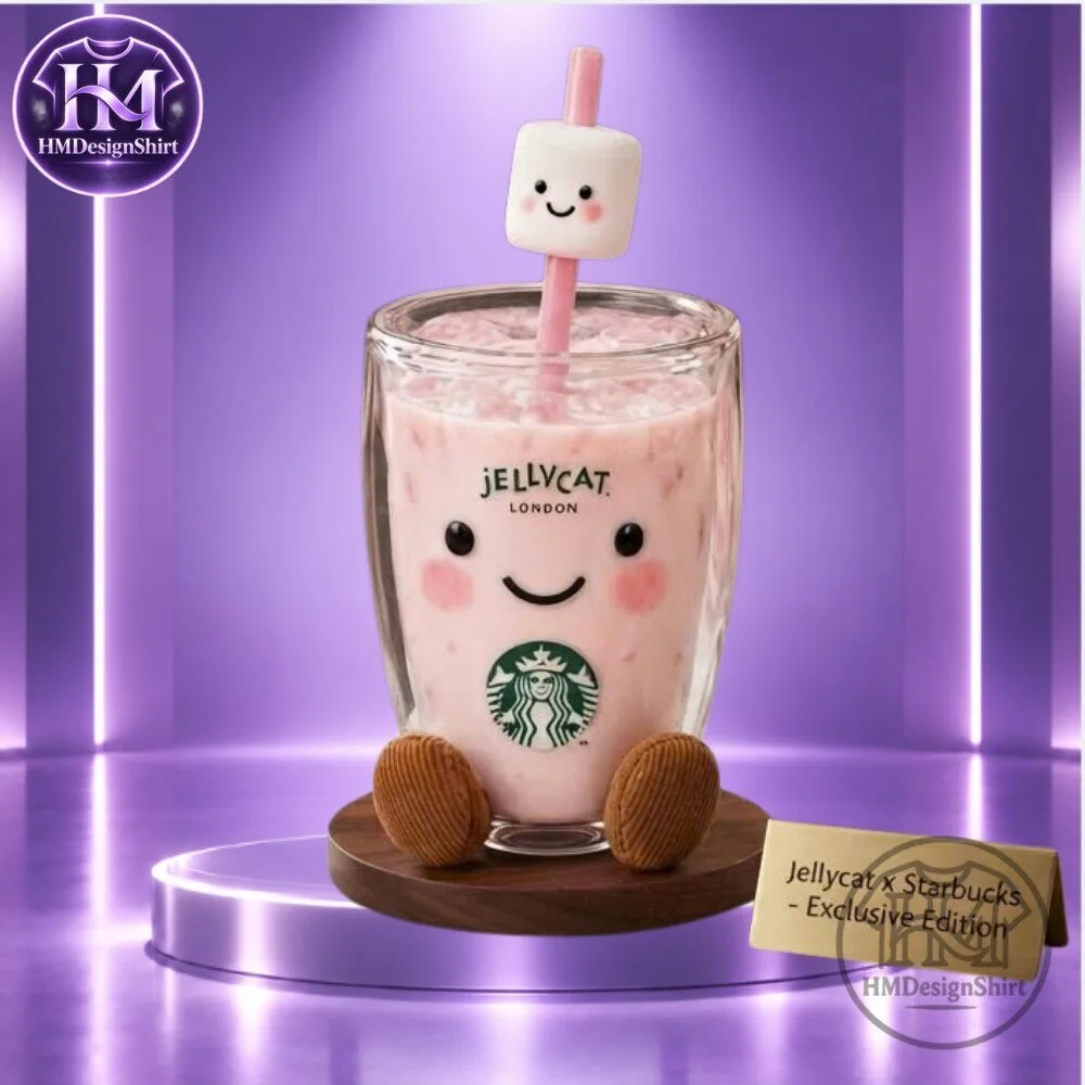 Jellycat x Starbucks Marshmallow Straw Glass Tumbler Cup 2026 7 Jellycat x Starbucks Marshmallow Straw Glass Tumbler Cup 2026