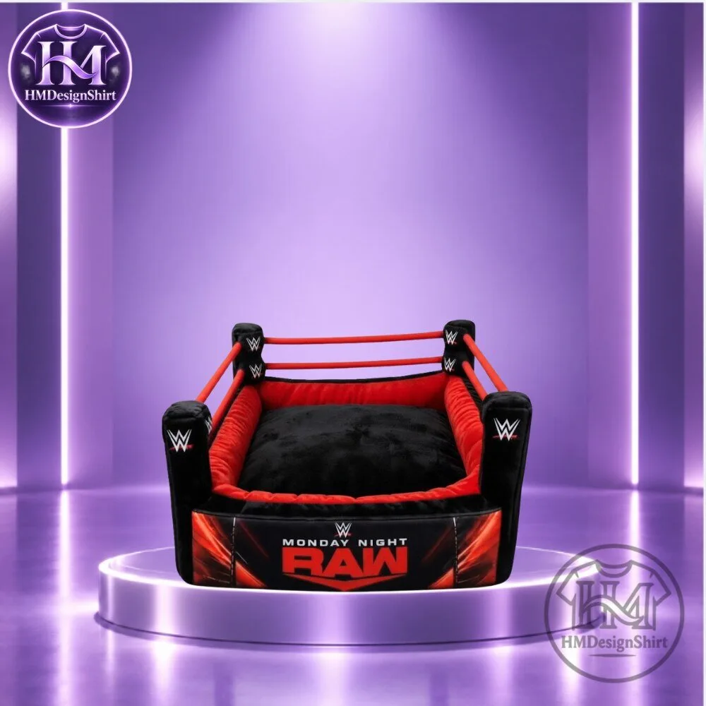 WWE Monday Night RAW Wrestling Ring Pet Bed 2026