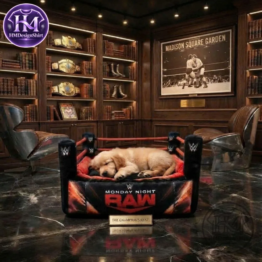 WWE Monday Night RAW Wrestling Ring Pet Bed 2026 12 WWE Monday Night RAW Wrestling Ring Pet Bed 2026