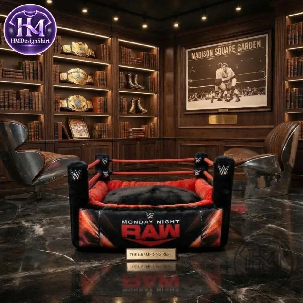 WWE Monday Night RAW Wrestling Ring Pet Bed 2026 13 WWE Monday Night RAW Wrestling Ring Pet Bed 2026