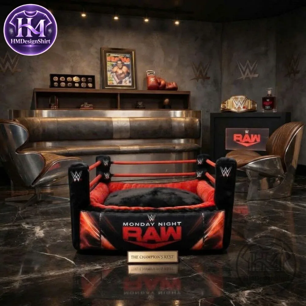 WWE Monday Night RAW Wrestling Ring Pet Bed 2026 14 WWE Monday Night RAW Wrestling Ring Pet Bed 2026