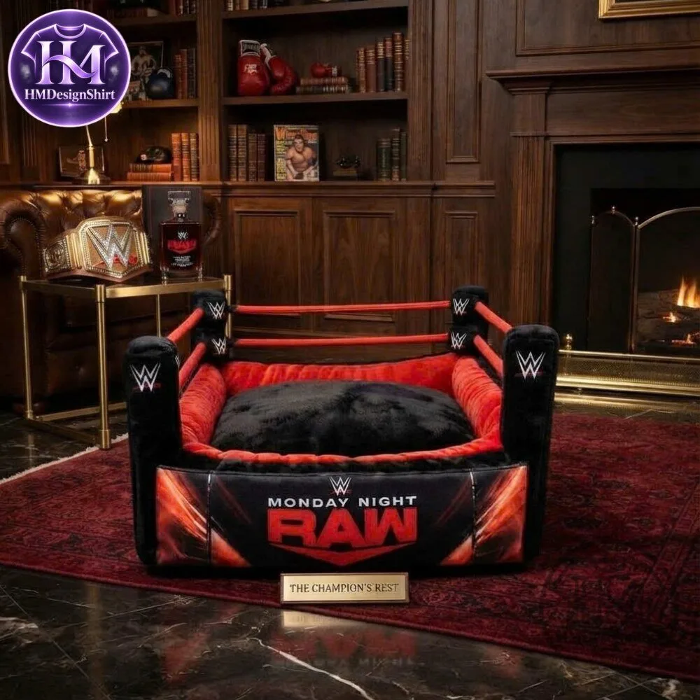 WWE Monday Night RAW Wrestling Ring Pet Bed 2026 15 WWE Monday Night RAW Wrestling Ring Pet Bed 2026