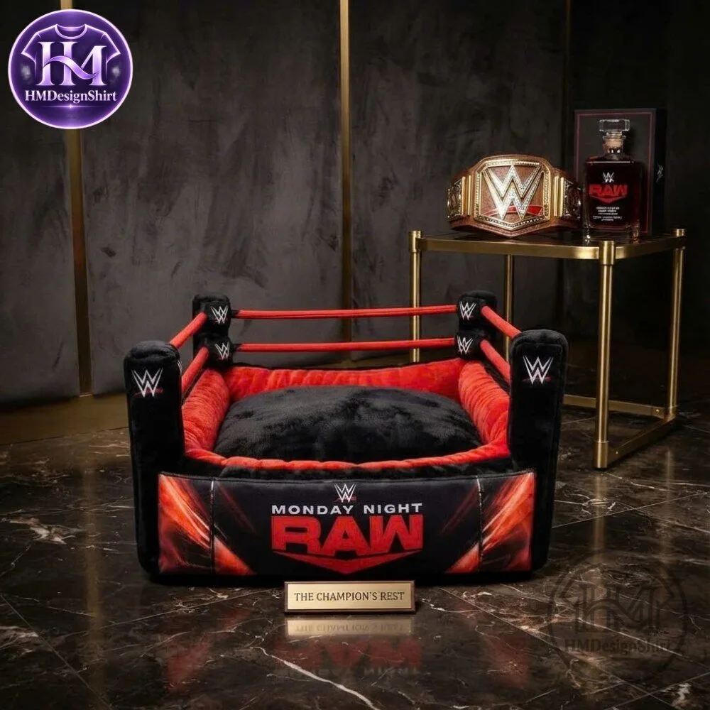 WWE Monday Night RAW Wrestling Ring Pet Bed 2026 16 WWE Monday Night RAW Wrestling Ring Pet Bed 2026