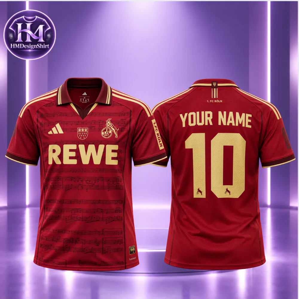 Willi Ostermann FC Koln Adidas V-Neck Polo Jersey 2026 4 100 Thieves x Old School RuneScape TShirt 2026
