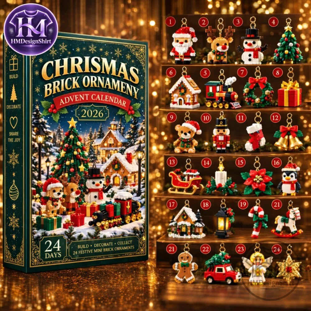 Mini Christmas Brick Ornament Advent Calendar 2026 Special 10 Mini Christmas Brick Ornament Advent Calendar 2026 Special