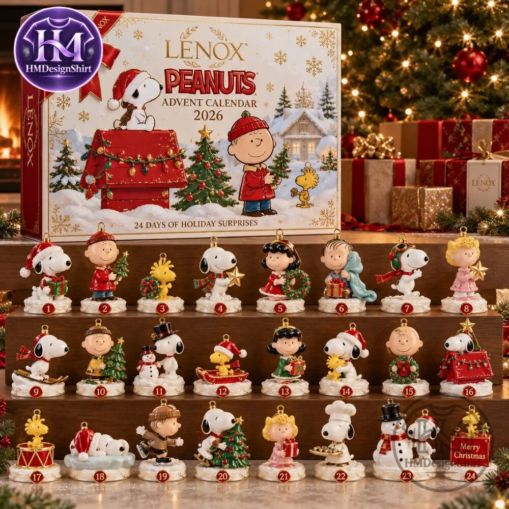 Lenox Peanuts 75th Anniversary of Peanuts Advent Calendar 2026