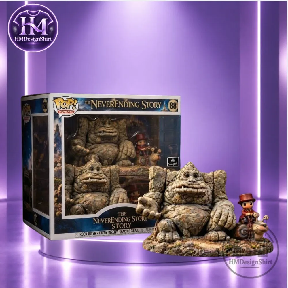 Funko Pop Moments The NeverEnding Story Rockbiter Tiny Teeny and Racing Snail 88 Vinyl Figure Set 2026